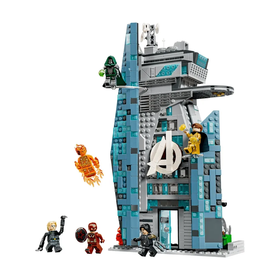LEGO Marvel Avengers: Doomsday New Avengers Tower (76352), front view