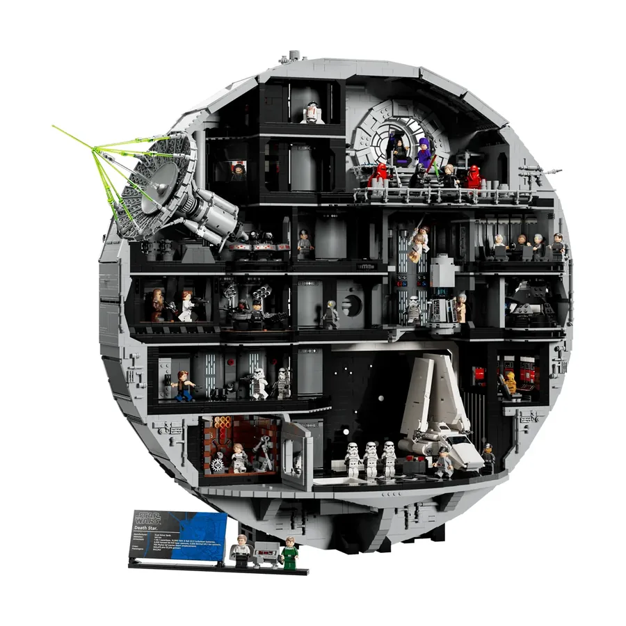 LEGO Star Wars Death Star (75419), front view