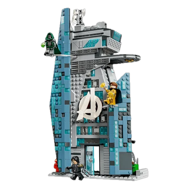 LEGO Marvel Avengers: Doomsday New Avengers Tower (76352), front view