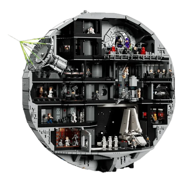 LEGO Star Wars Death Star (75419), front view